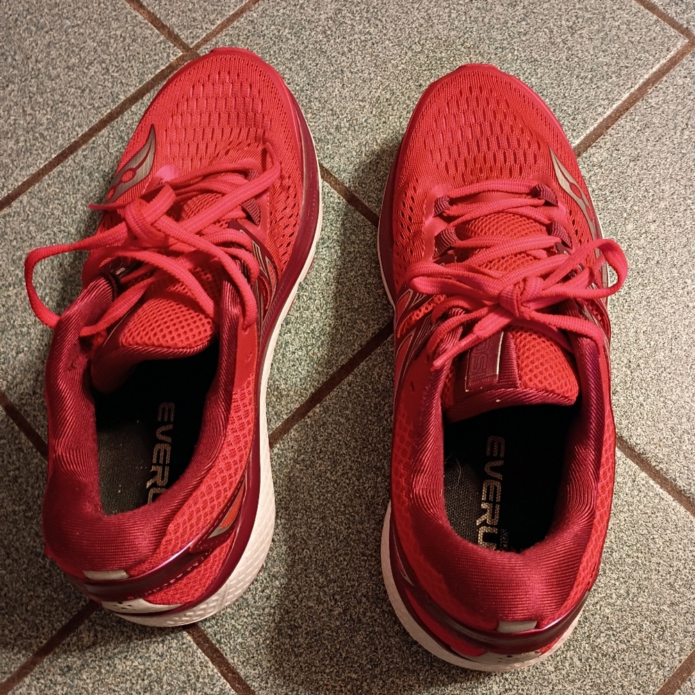 Saucony Women's Vibrant Red Athletic Shoes